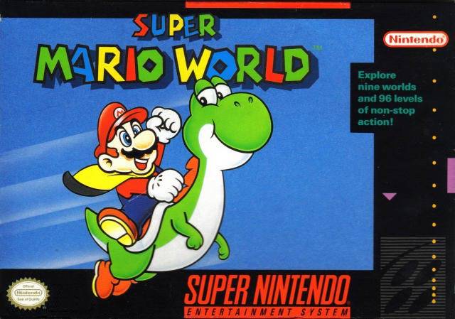 jaquette du jeu vidéo Super Mario World