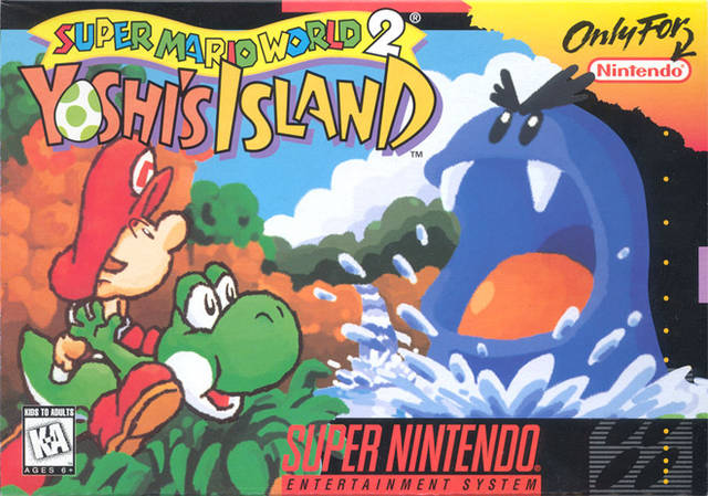 jaquette du jeu vidéo Super Mario World 2: Yoshi's Island