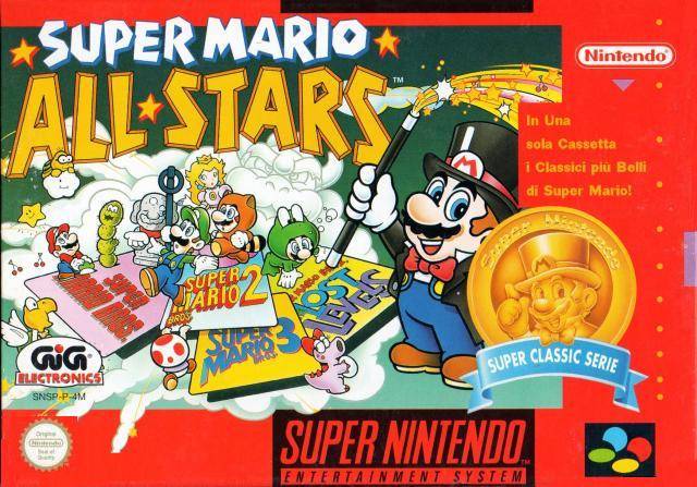 jaquette du jeu vidéo Super Mario All-Stars