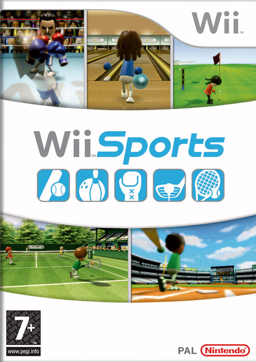 jaquette du jeu vidéo Wii Sports
