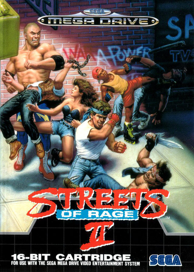 jaquette du jeu vidéo Streets of Rage II