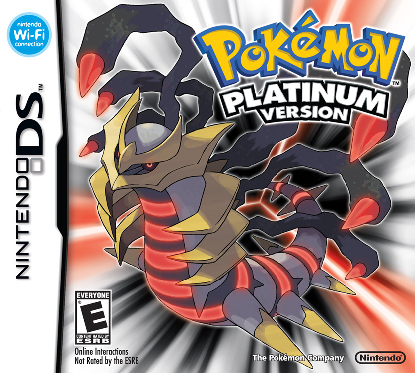 jaquette du jeu vidéo Pokémon Version Platine