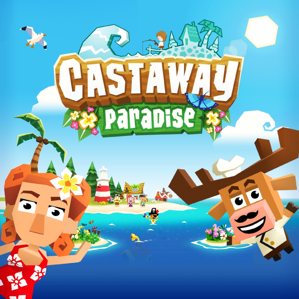 jaquette du jeu vidéo Castaway Paradise