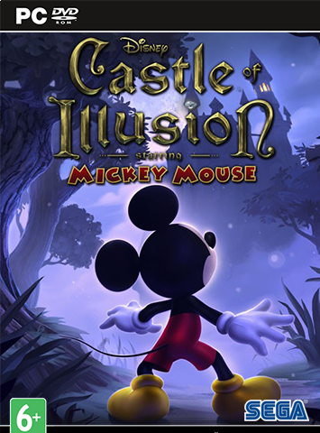 jaquette du jeu vidéo Castle of Illusion starring Mickey Mouse