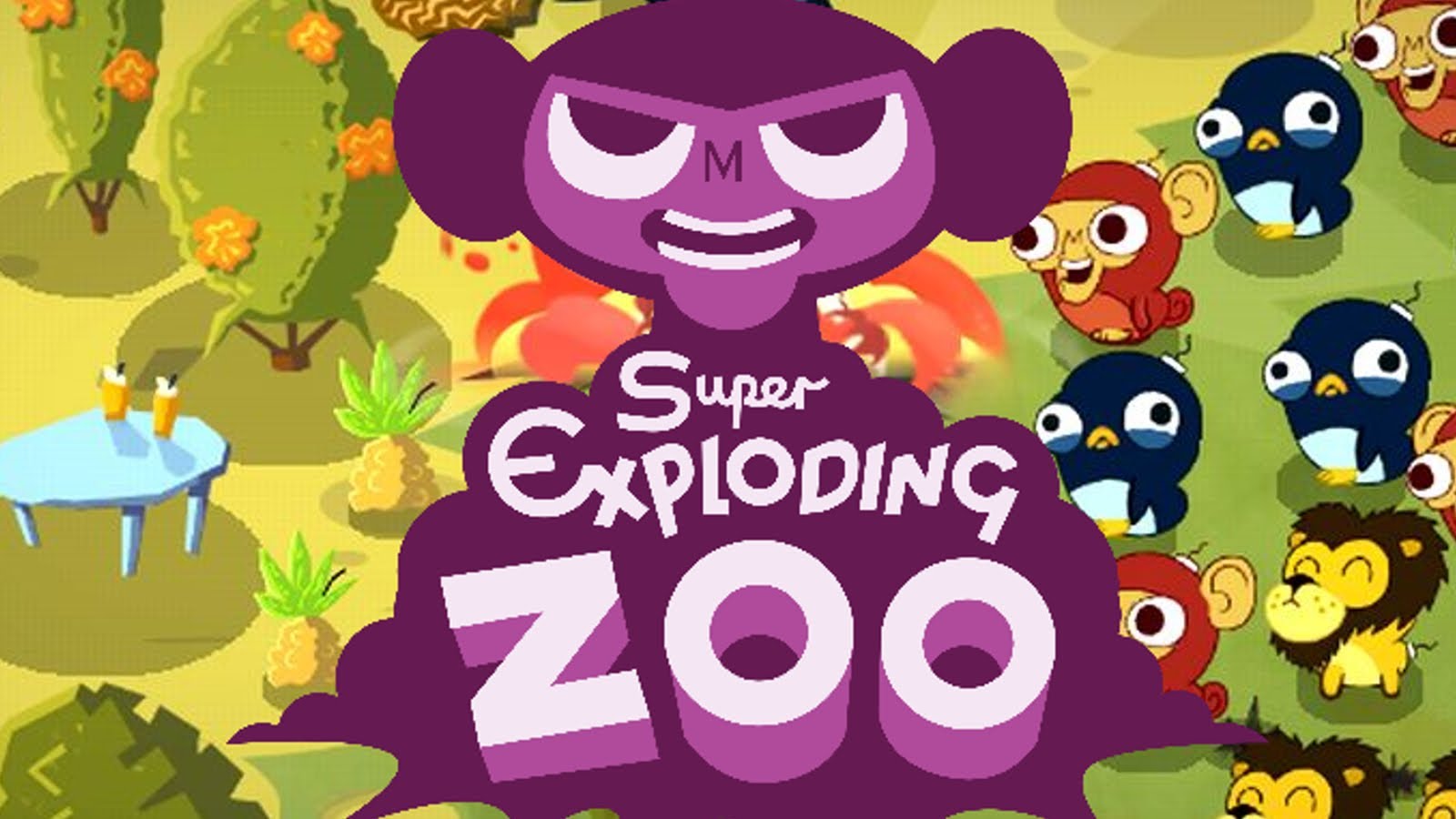 jaquette du jeu vidéo Super Exploding Zoo