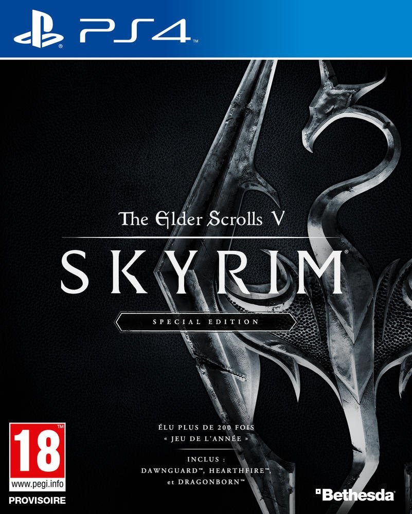 jaquette du jeu vidéo The Elder Scrolls V: Skyrim - Special Edition