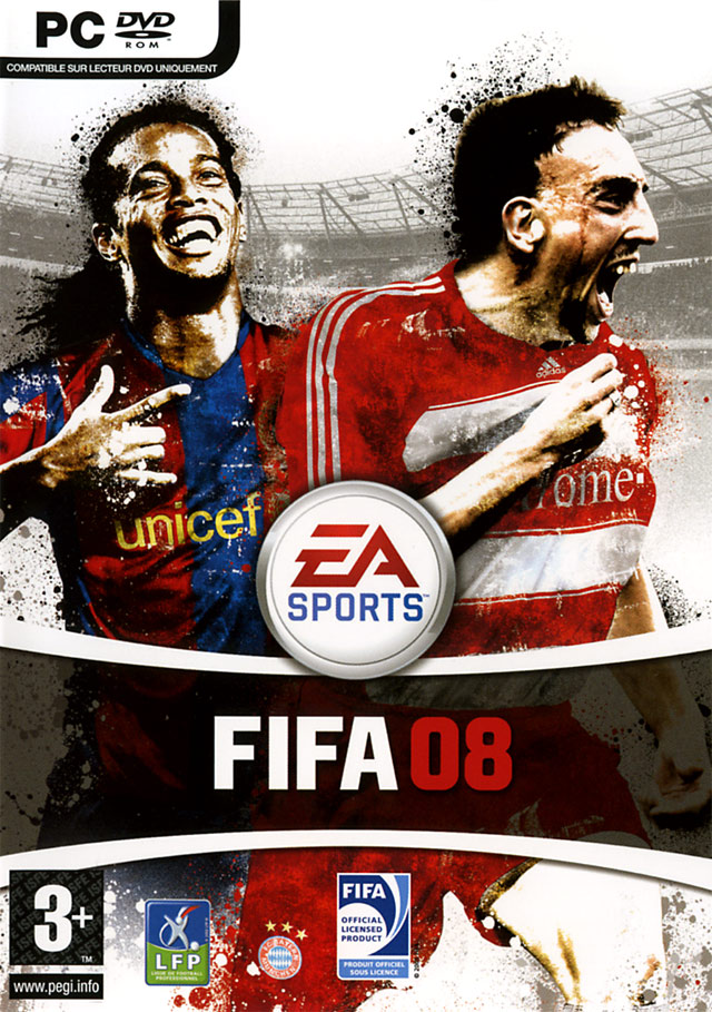 jaquette du jeu vidéo FIFA 08