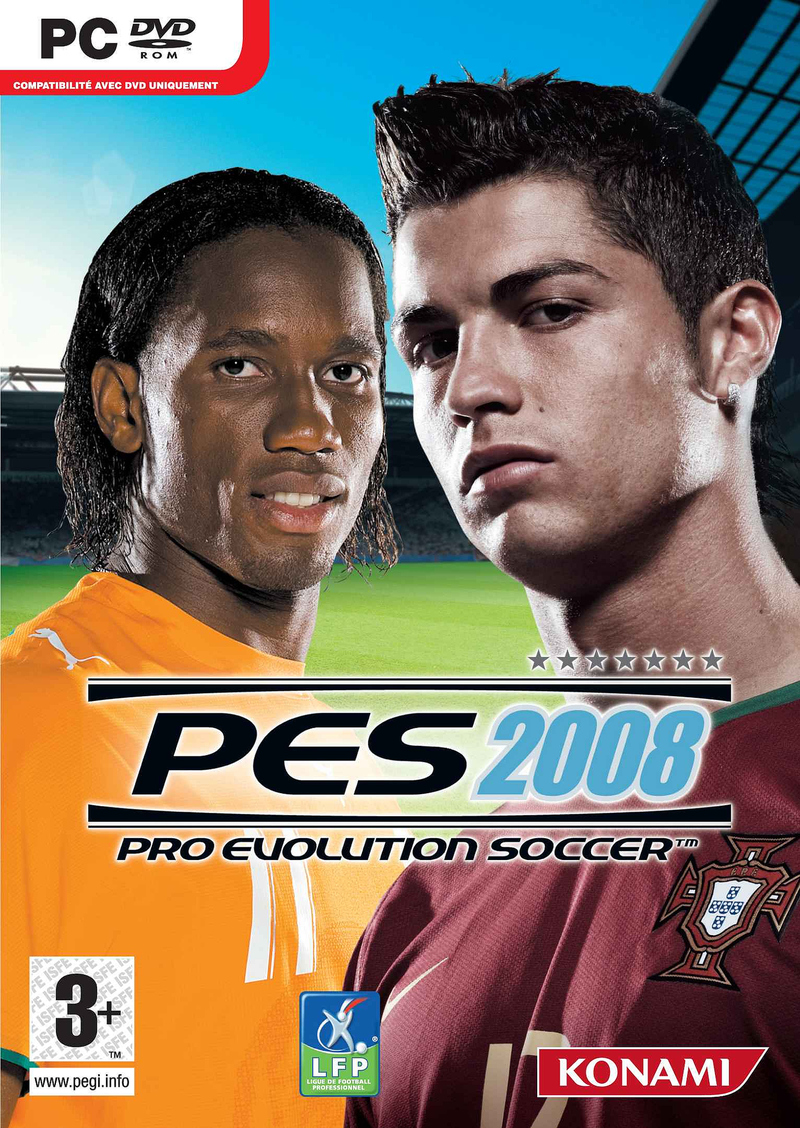 jaquette du jeu vidéo PES 2008
