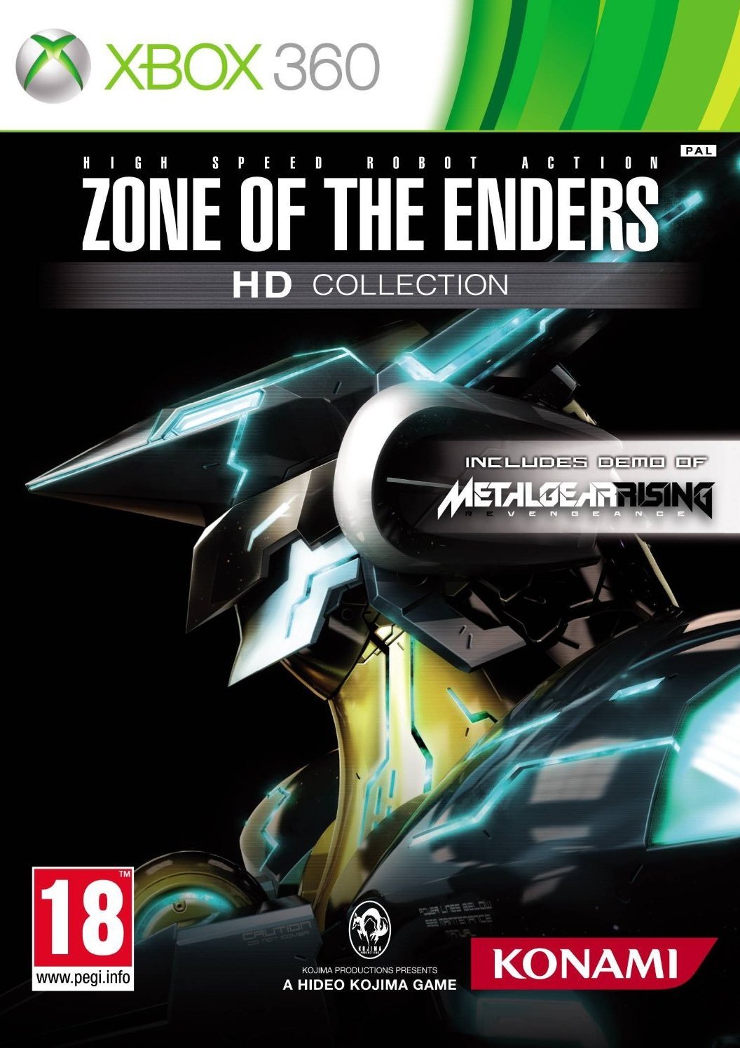 jaquette du jeu vidéo Zone of the Enders HD Collection