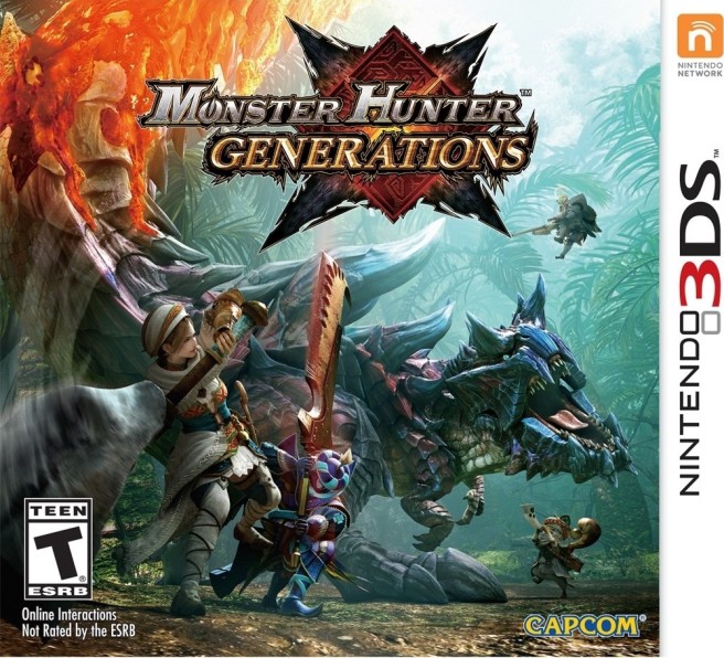 jaquette du jeu vidéo Monster Hunter Generations