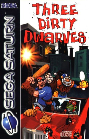 jaquette du jeu vidéo Three Dirty Dwarves