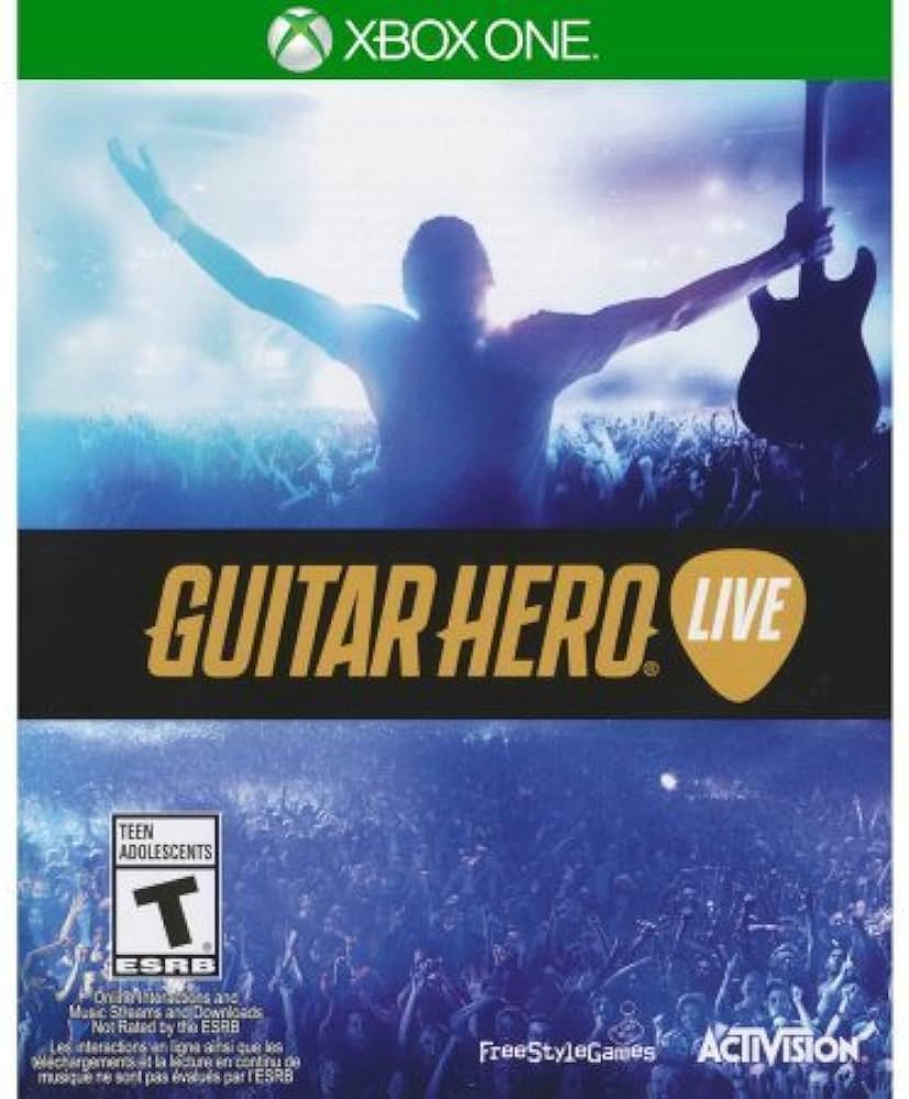 jaquette du jeu vidéo Guitare Hero Live