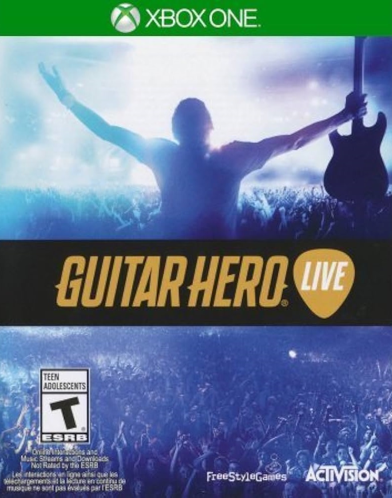 jaquette du jeu vidéo Guitare Hero Live