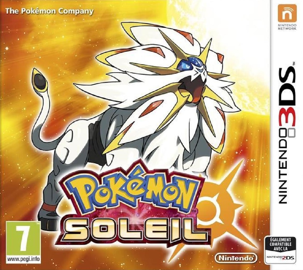 jaquette du jeu vidéo Pokémon Soleil