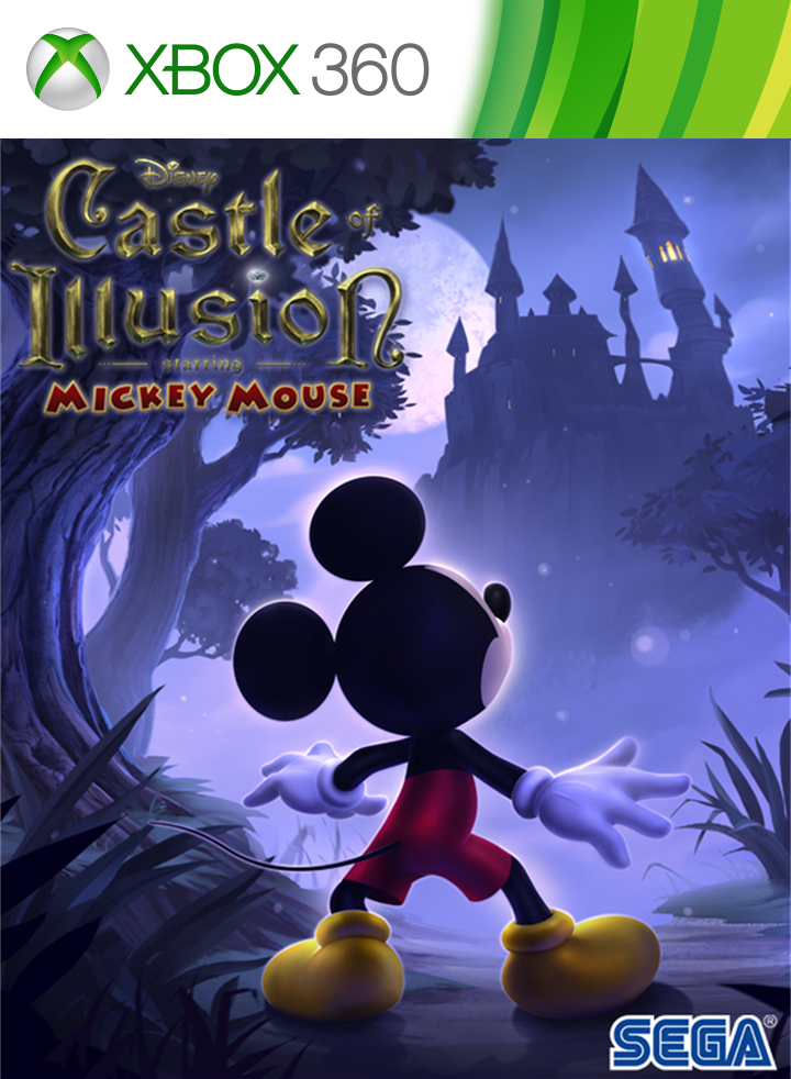 jaquette du jeu vidéo Castle of Illusion starring Mickey Mouse