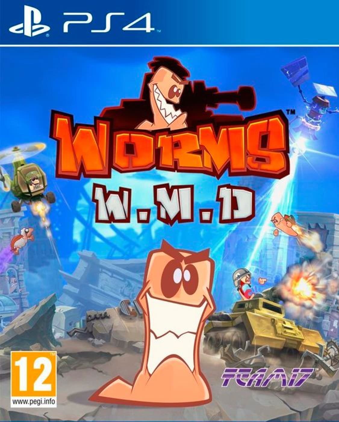 jaquette du jeu vidéo Worms: Weapons of Mass Destruction