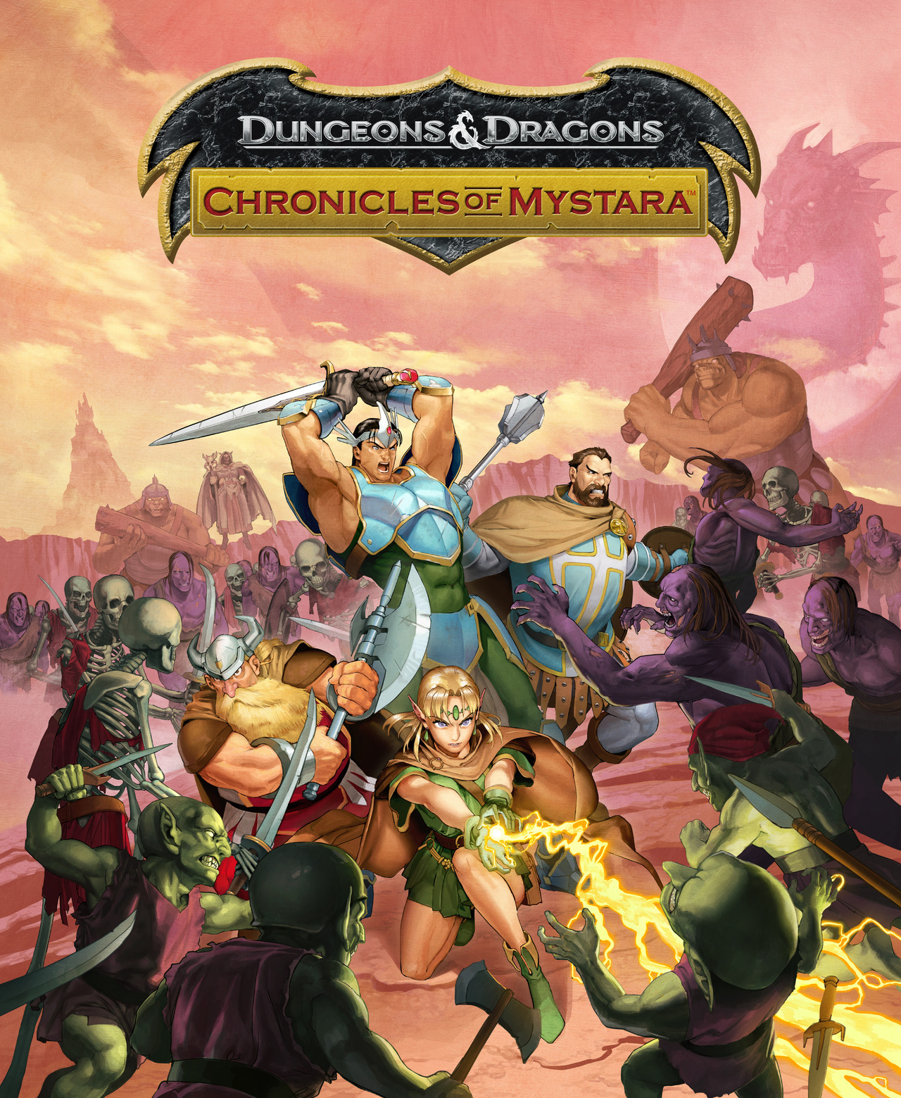 jaquette du jeu vidéo Dungeons & Dragons: Chronicles of Mystara