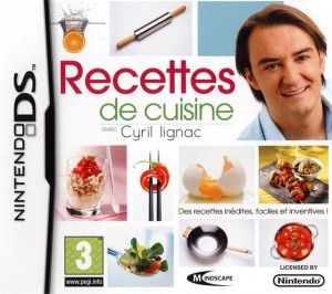 jaquette du jeu vidéo Recettes de Cuisine avec Cyril Lignac