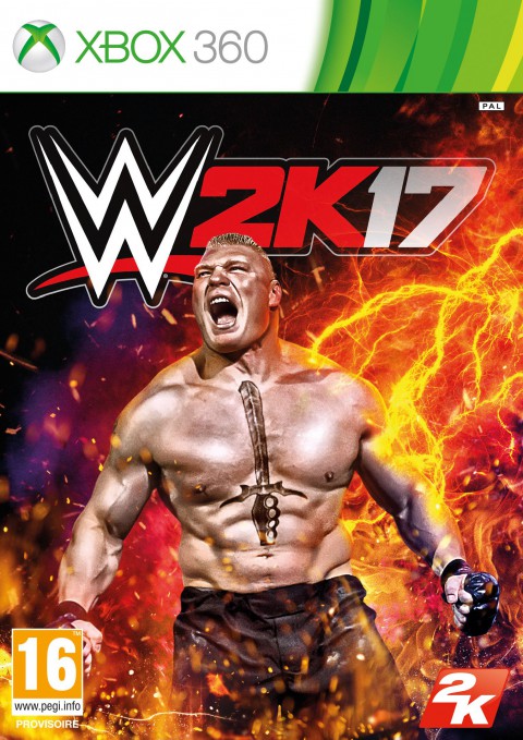 jaquette du jeu vidéo WWE 2K17