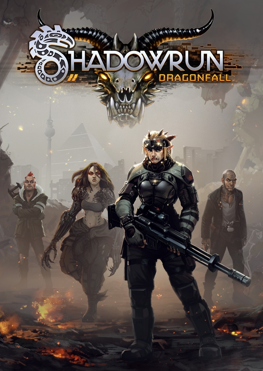 jaquette du jeu vidéo Shadowrun: Dragonfall