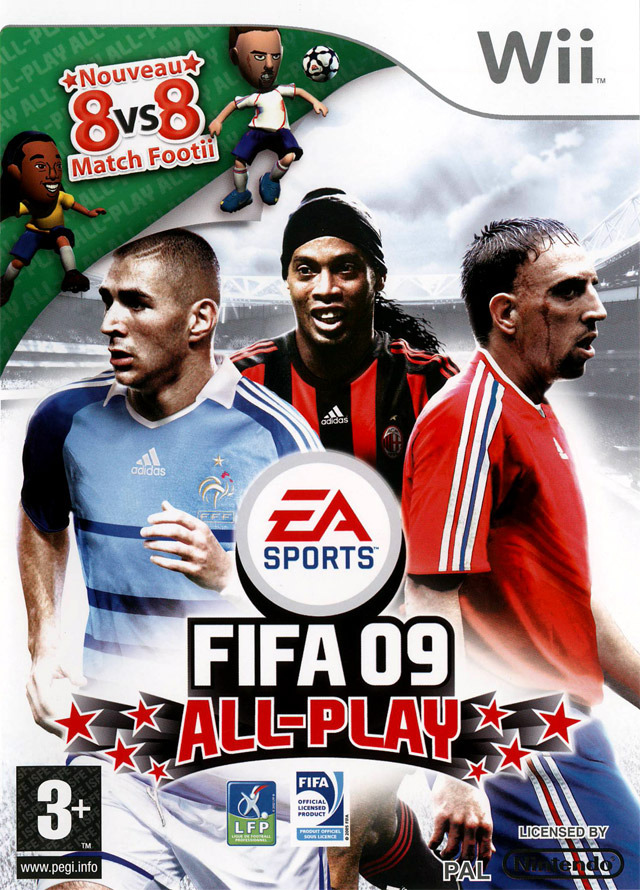 jaquette du jeu vidéo FIFA 09 All-Play