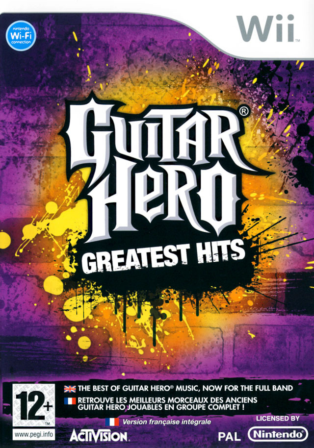 jaquette du jeu vidéo Guitar Hero: Greatest Hits
