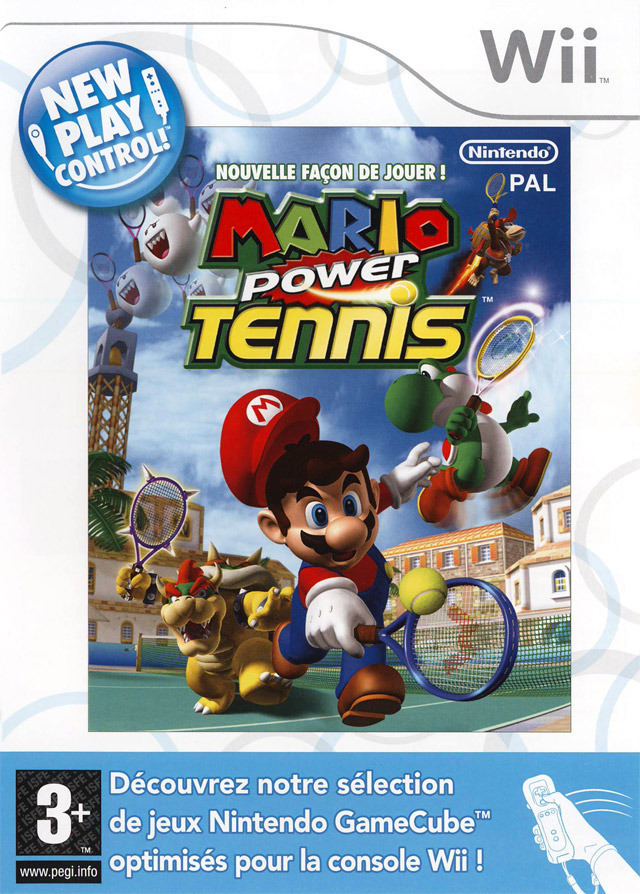 jaquette du jeu vidéo Mario Power Tennis