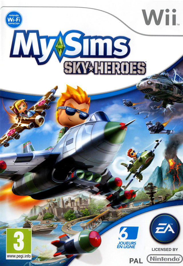 jaquette du jeu vidéo MySims SkyHeroes