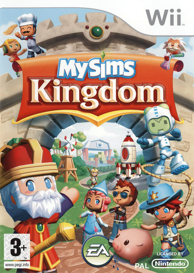 jaquette du jeu vidéo MySims Kingdom