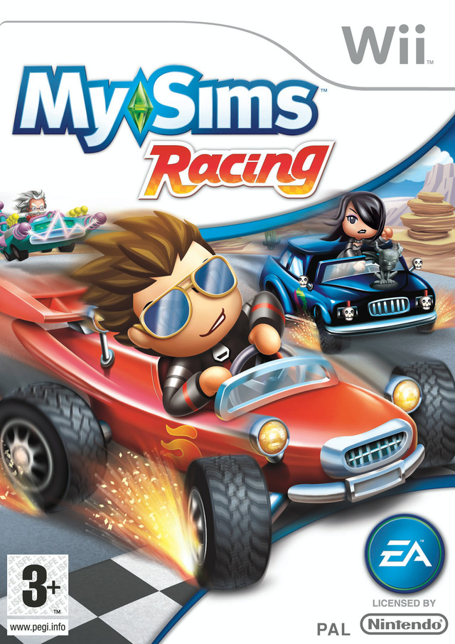 jaquette du jeu vidéo MySims Racing