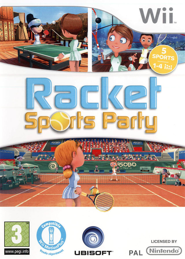 jaquette du jeu vidéo Racket Sports Party