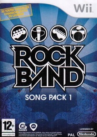 jaquette du jeu vidéo Rock Band Song Pack 1