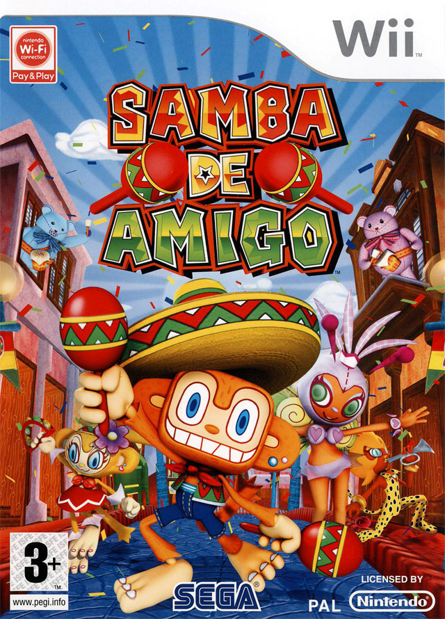 jaquette du jeu vidéo Samba de Amigo