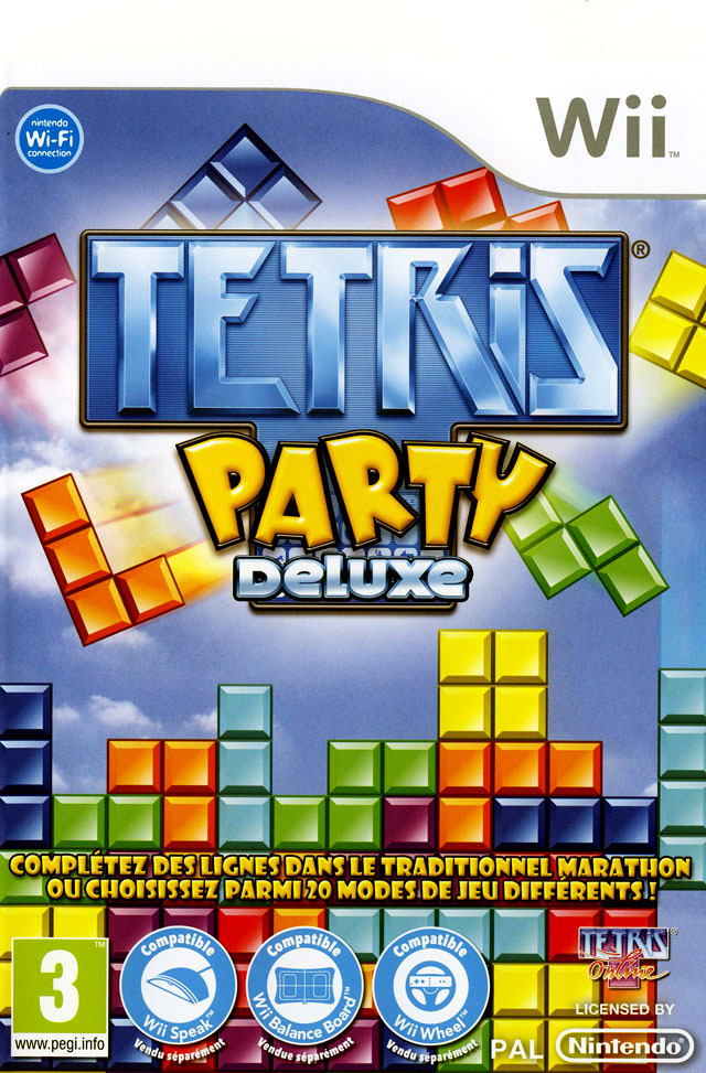 jaquette du jeu vidéo Tetris Party Deluxe