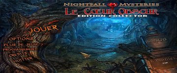 jaquette du jeu vidéo Nightfall Mysteries - Le Coeur Obscur