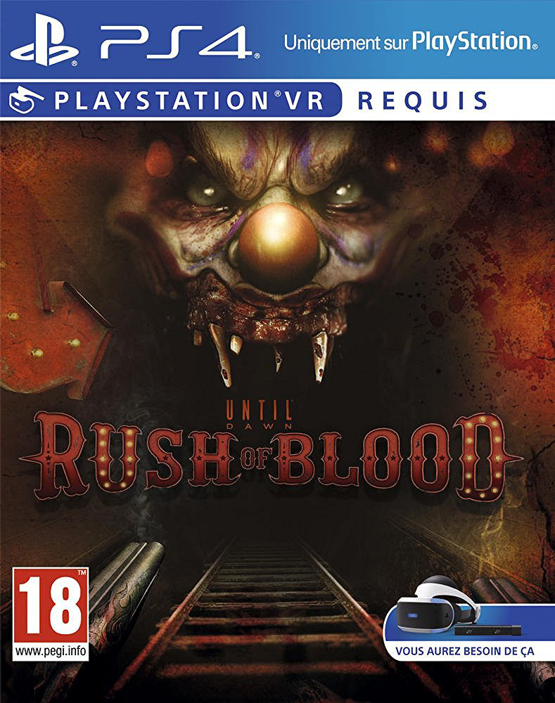 jaquette du jeu vidéo Until Dawn: Rush of Blood