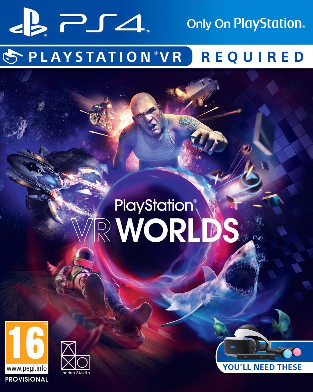 jaquette du jeu vidéo PlayStation VR Worlds