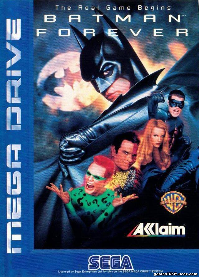jaquette du jeu vidéo Batman Forever