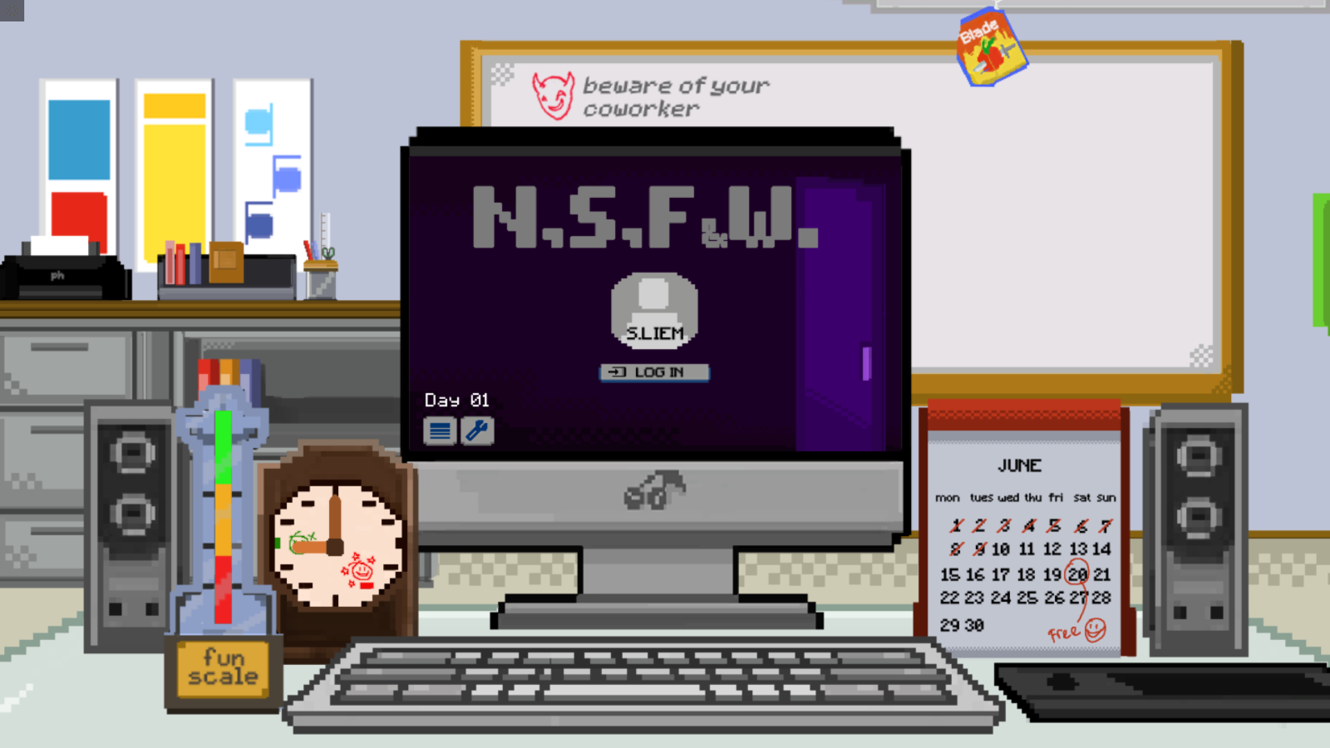 jaquette du jeu vidéo NSFW ~ Not a Simulator For Working