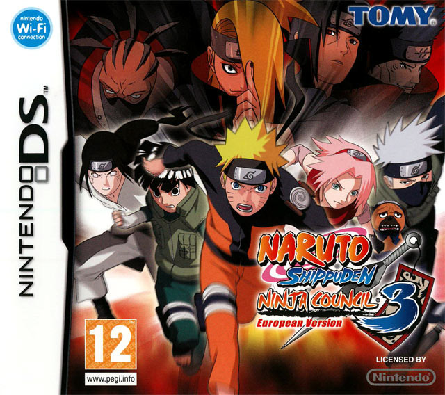 jaquette du jeu vidéo Naruto Shippuden : Ninja Council 3 - European Version