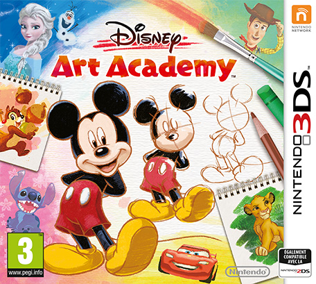 jaquette du jeu vidéo Disney Art Academy