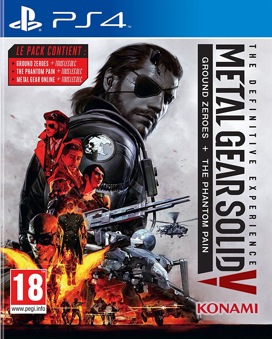 jaquette du jeu vidéo Metal Gear Solid V : The Definitive Experience