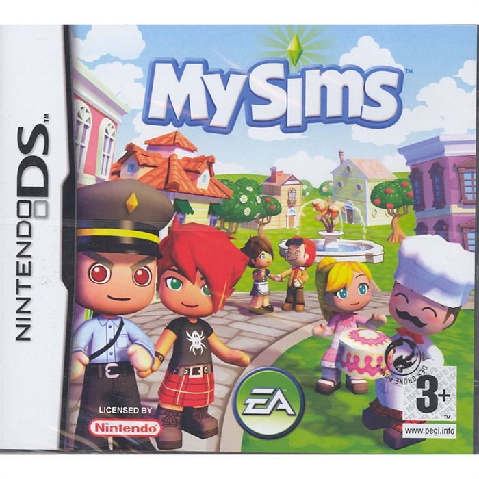 jaquette du jeu vidéo My Sims