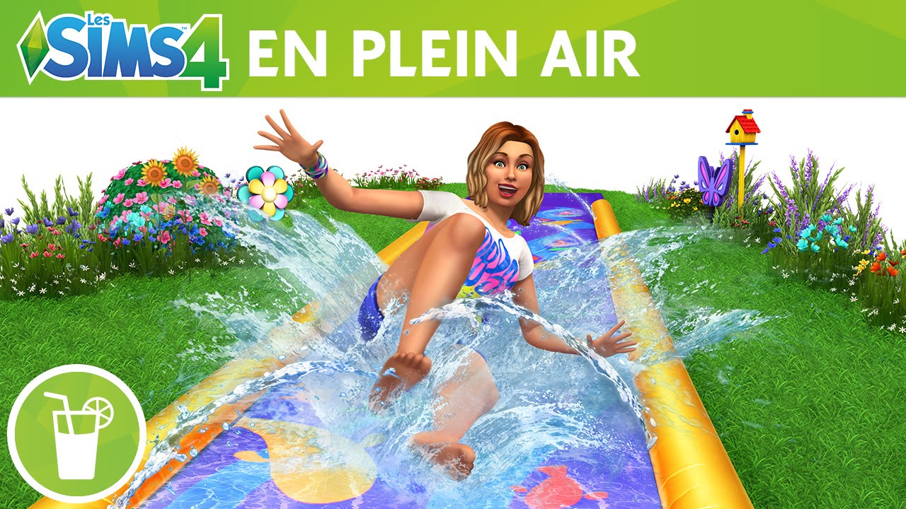 jaquette du jeu vidéo Les Sims 4 : Kit d'Objets En plein air