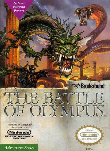 jaquette du jeu vidéo The Battle Of Olympus