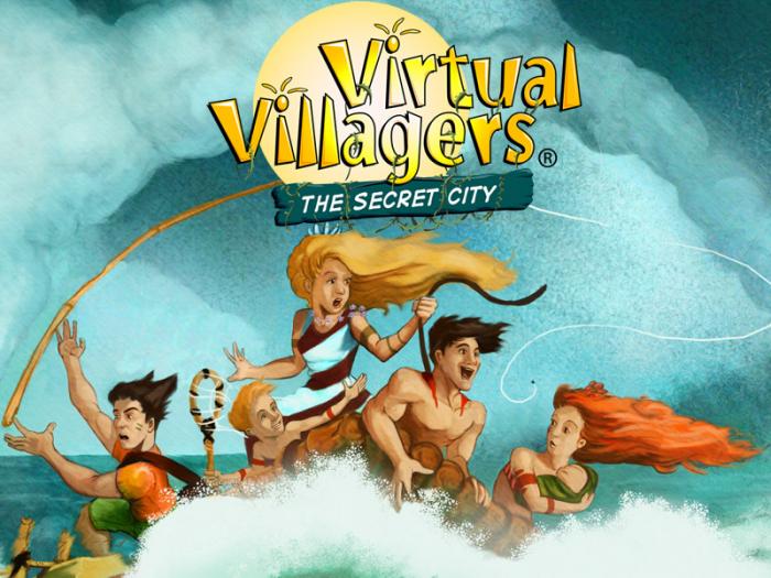 jaquette du jeu vidéo Virtual Villagers 3: The Secret City