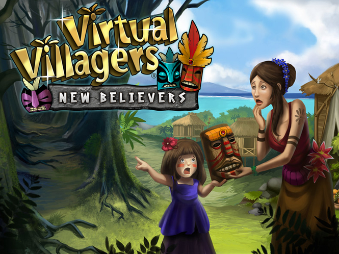 jaquette du jeu vidéo Virtual Villagers 5: New Believers