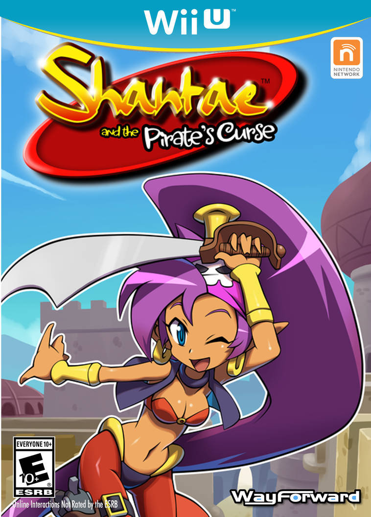 jaquette du jeu vidéo Shantae and the Pirate's Curse