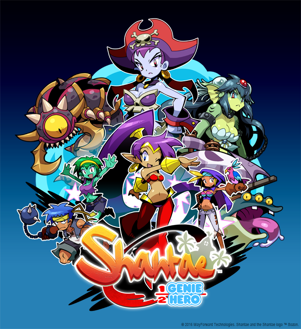 jaquette du jeu vidéo Shantae: Half-Genie Hero
