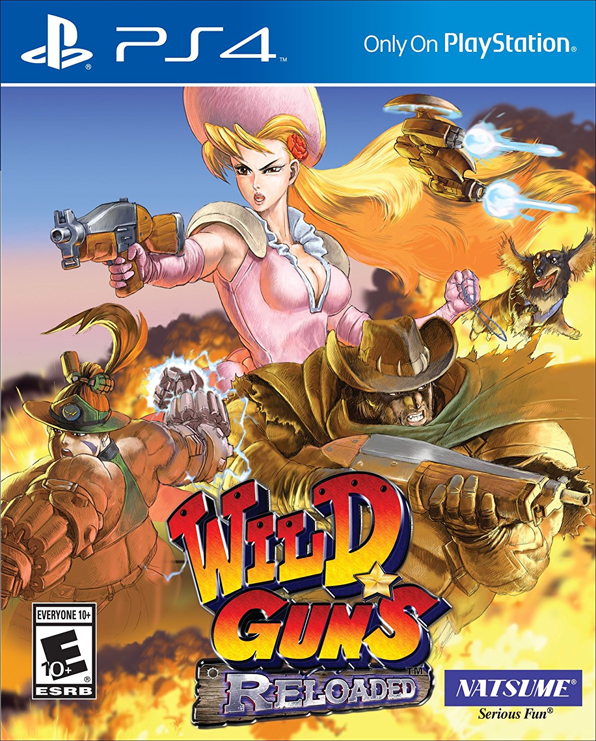 jaquette du jeu vidéo Wild Guns Reloaded
